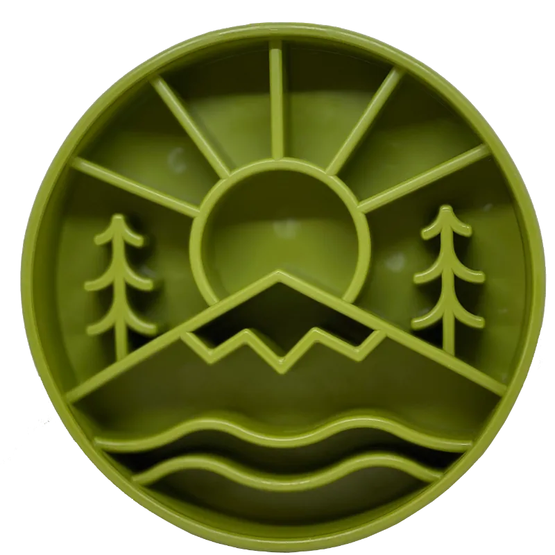 Great Outdoors Slow Feeder Dog Bowl